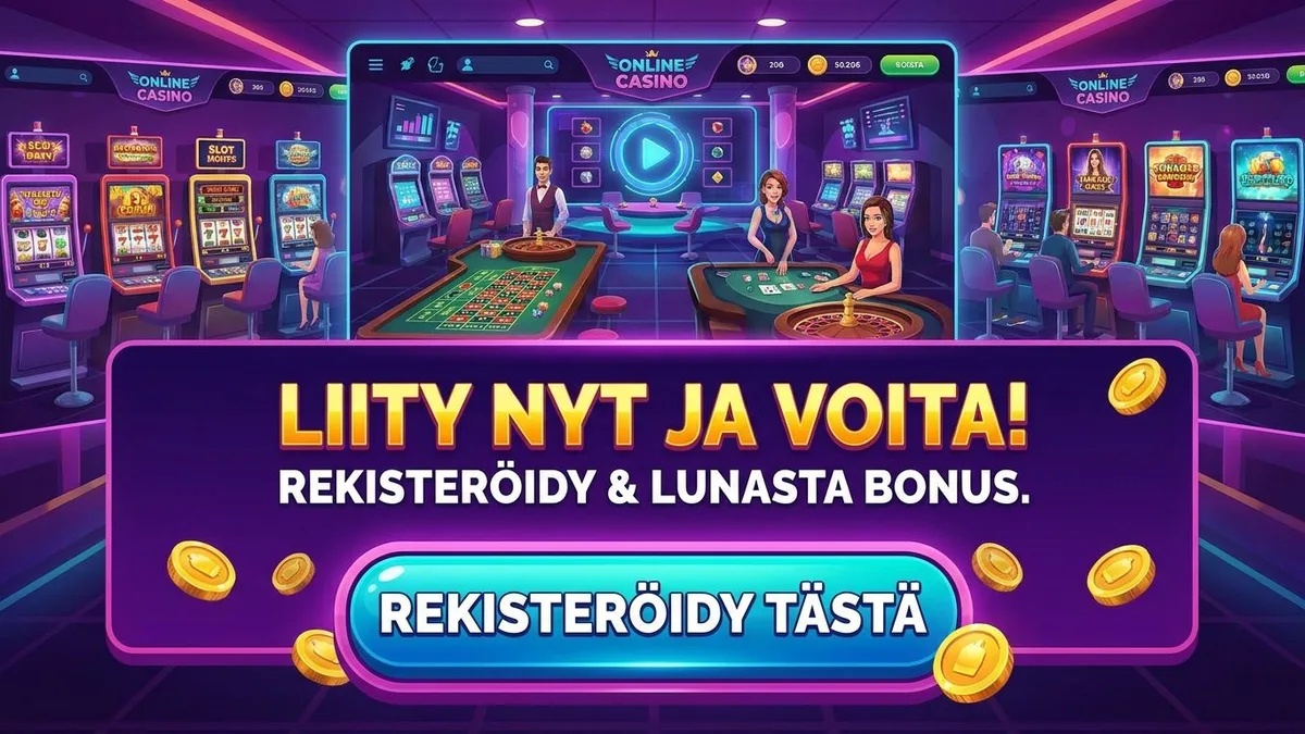 Rekisteröidy bonuksella